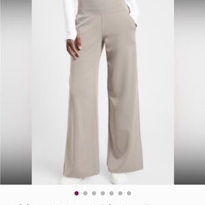 Athleta Taupe Wide-Leg Women's Pants